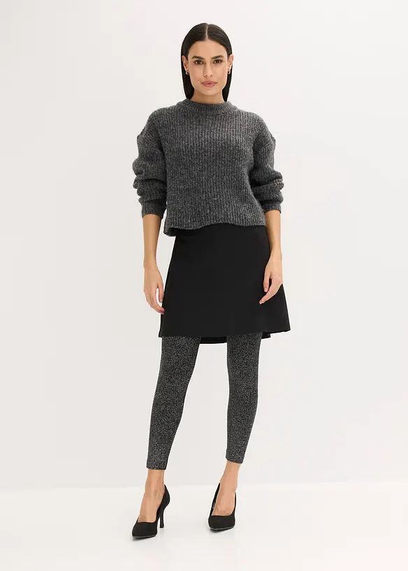 Legging thermique avec fil brillant, bonprix