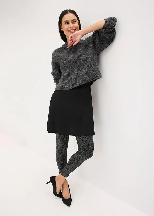 Legging thermique avec fil brillant, bonprix