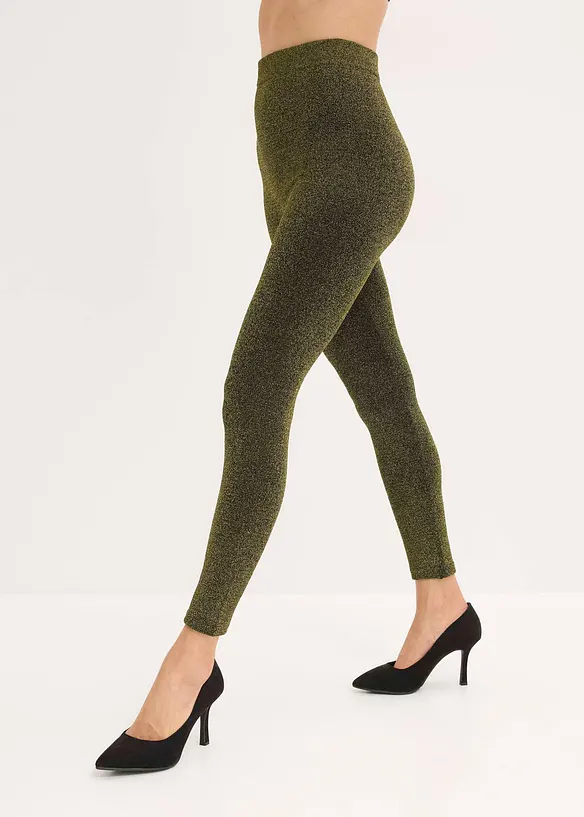 Legging thermique avec fil brillant, bonprix
