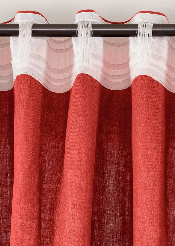 Rideau en lin (1 pce), bonprix