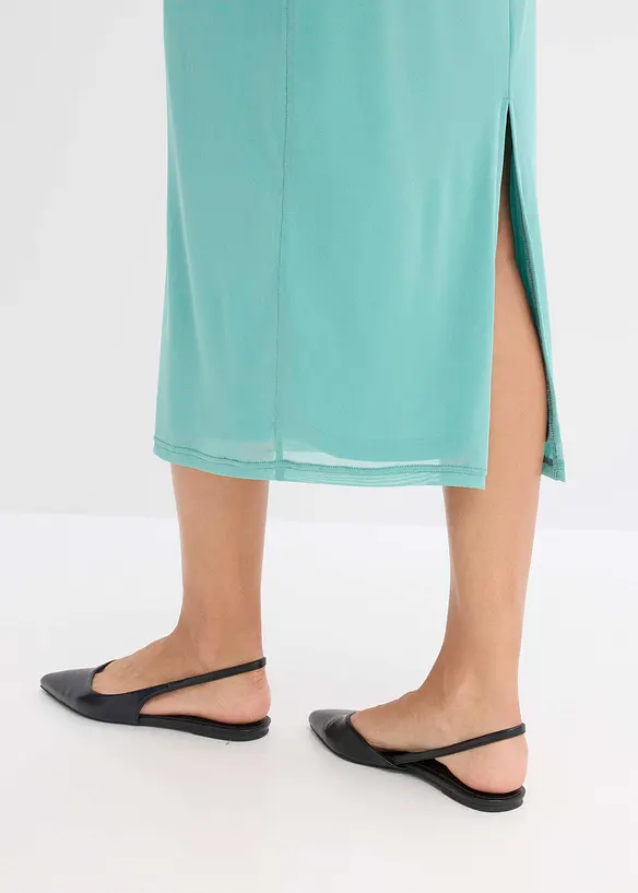 Robe longue au décolleté plongeant, bonprix