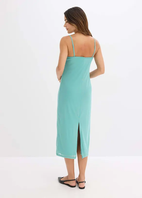 Robe longue au décolleté plongeant, bonprix