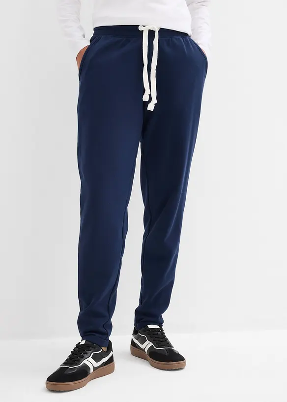 Pantalon en molleton, taille élastiquée, bonprix