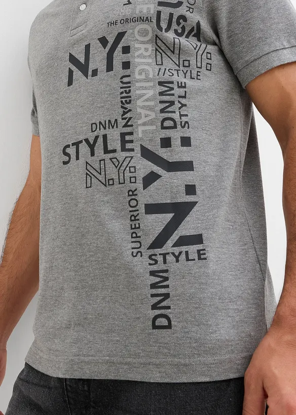 Polo Slim Fit en maille piquée 100% coton, bonprix