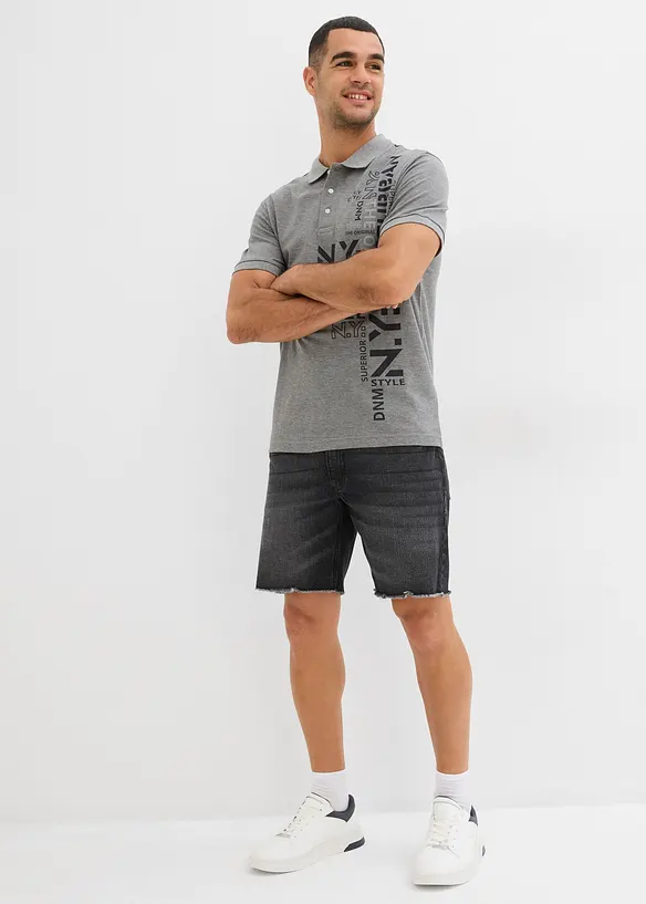 Polo Slim Fit en maille piquée 100% coton, bonprix