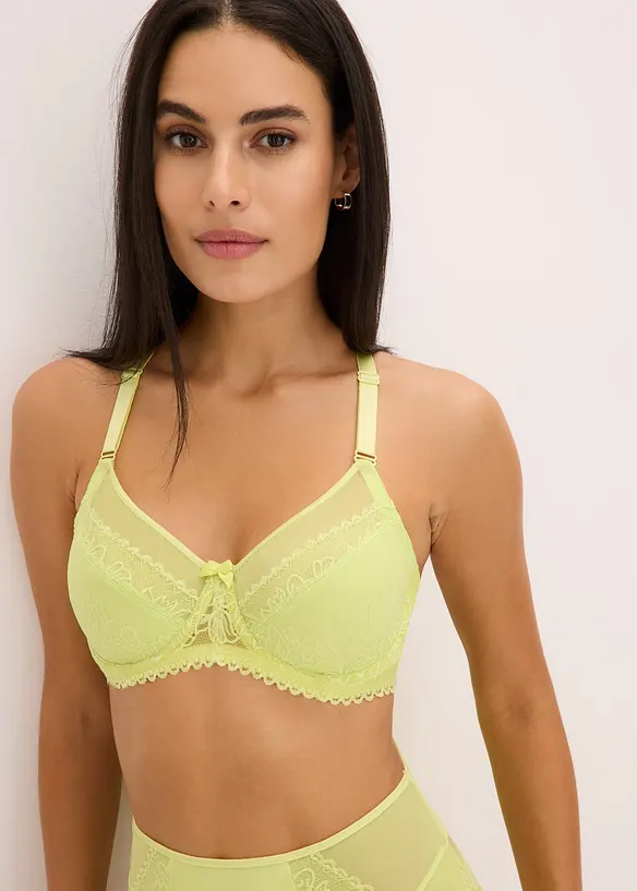 Soutien-gorge minimiseur avec dentelle, bonprix