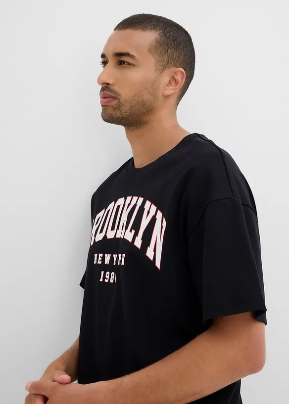 T-shirt et short en coton épais (ens. 2 pces), bonprix