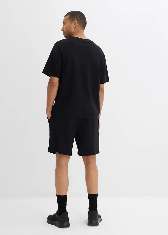 T-shirt et short en coton épais (ens. 2 pces), bonprix