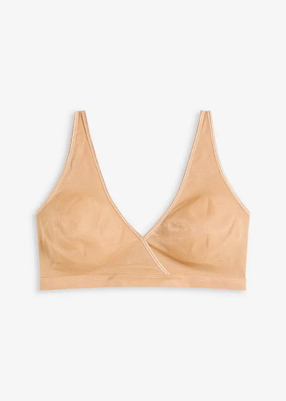 Soutien-gorge bralette en matière brillante, bonprix