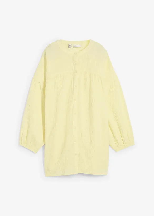 Chemisier oversize en gaze de coton, bonprix