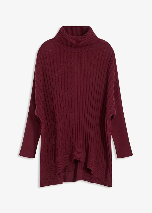 Pull poncho oversize, bonprix