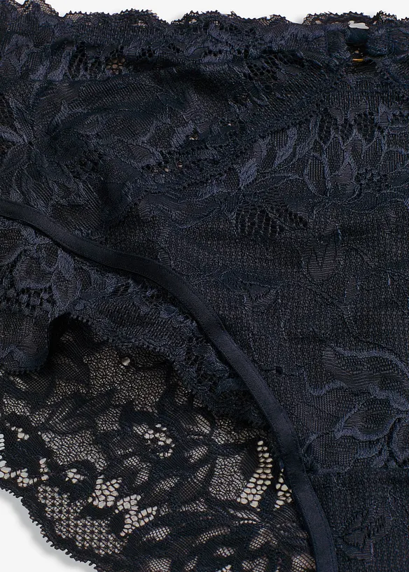 Culotte taille haute en dentelle, bonprix