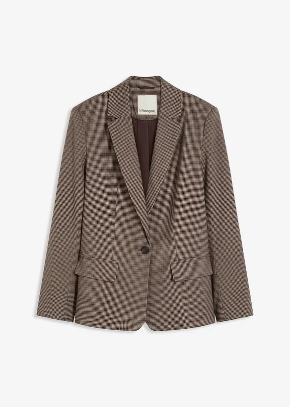 Blazer oversize à carreaux, bonprix