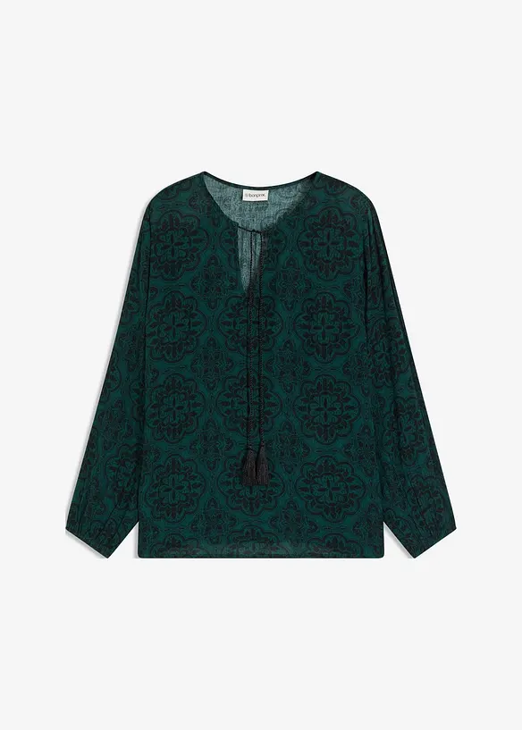 Blouse texturée, bonprix