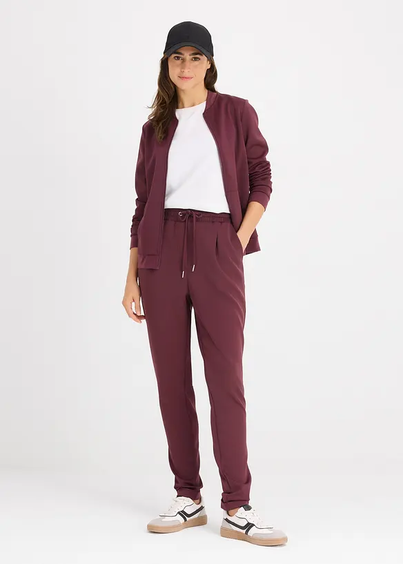 Pantalon chino en néoprène, bonprix