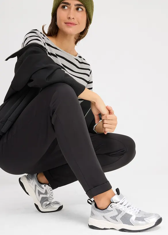 Pantalon chino en néoprène, bonprix