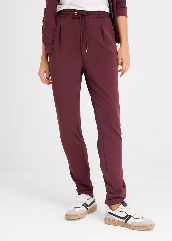 Pantalon chino en néoprène, bonprix