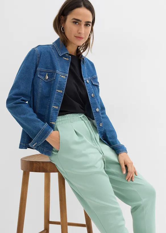 Pantalon chino en néoprène, bonprix