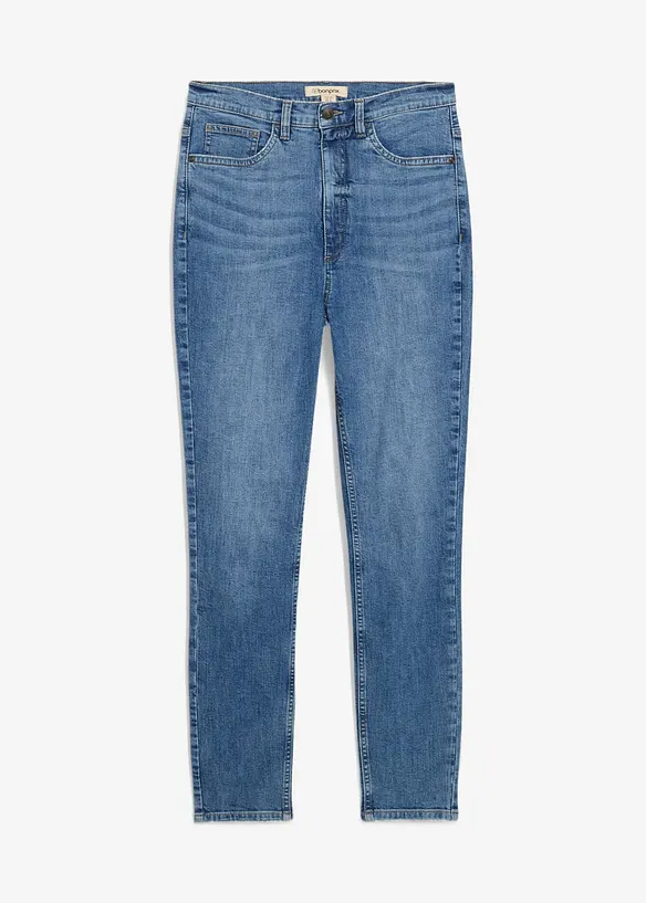 Jean skinny taille haute, cropped, bonprix