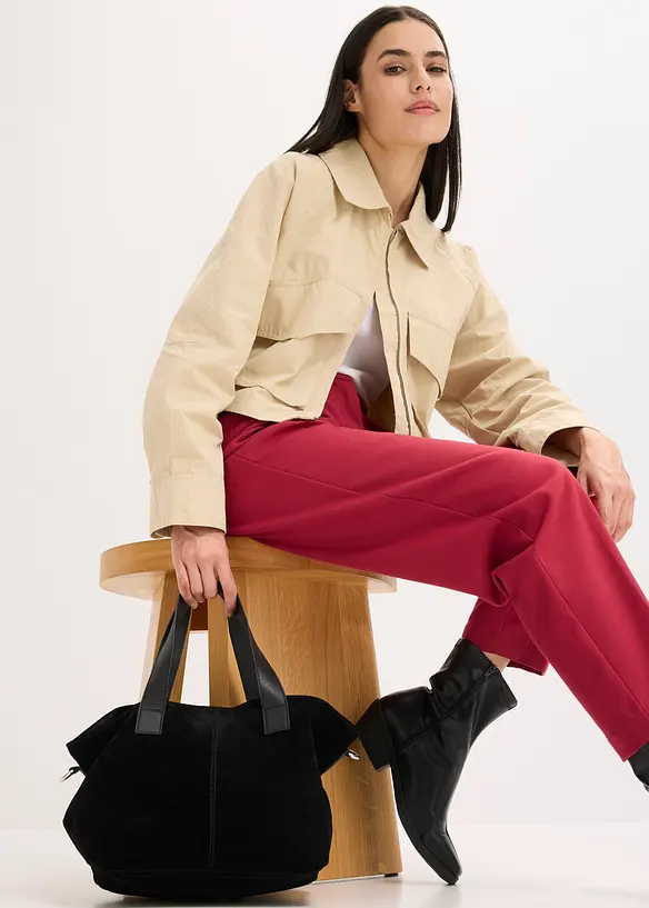 Sac à main en cuir, bonprix