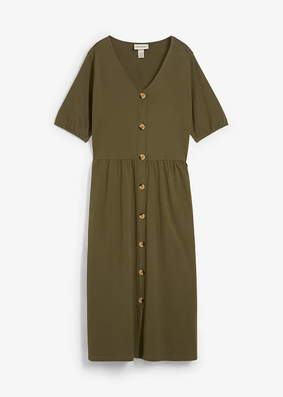 Robe midi 100% coton, bonprix