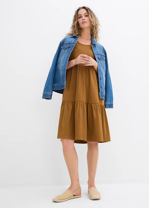 Robe en jersey 100% coton, bonprix