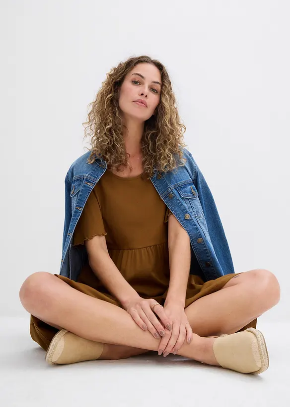 Robe en jersey 100% coton, bonprix