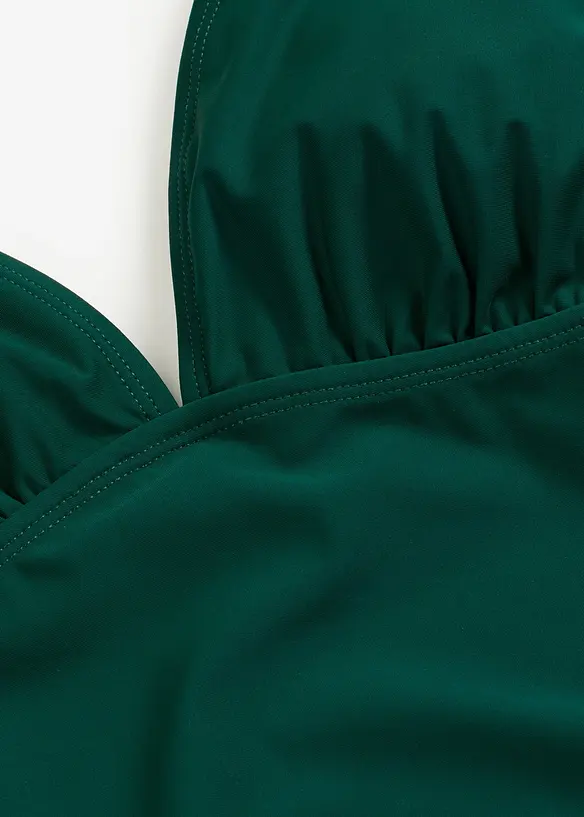 Maillot 1 pièce sculptant à décolleté plongeant, maintien modéré, bonprix