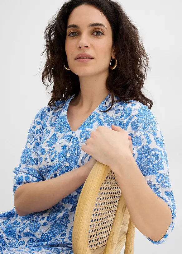 Tunique longue 100% coton, bonprix