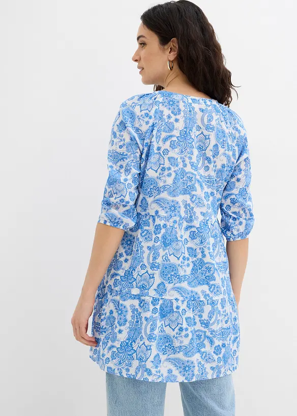 Tunique longue 100% coton, bonprix