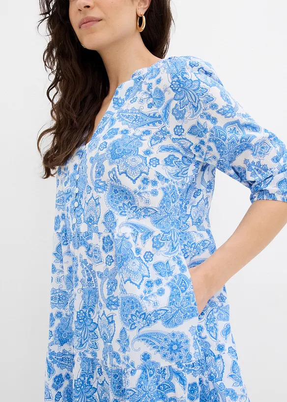 Tunique longue 100% coton, bonprix