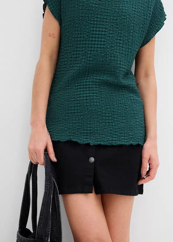 Top en crêpe léger, bonprix