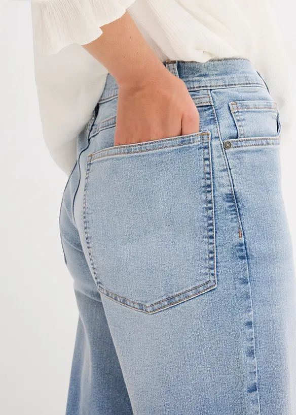 Jean large taille haute, bonprix