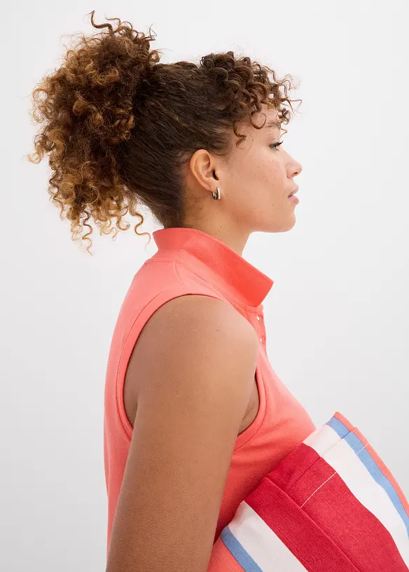 Top polo 100% coton, bonprix