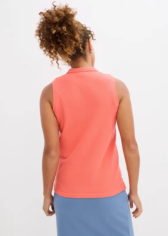 Top polo 100% coton, bonprix