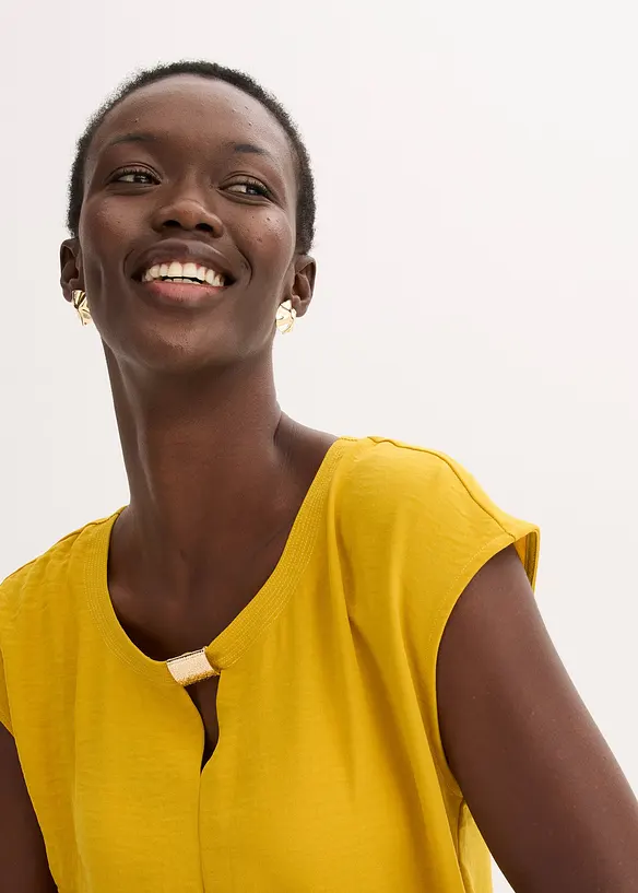 Robe en matière texturée, bonprix