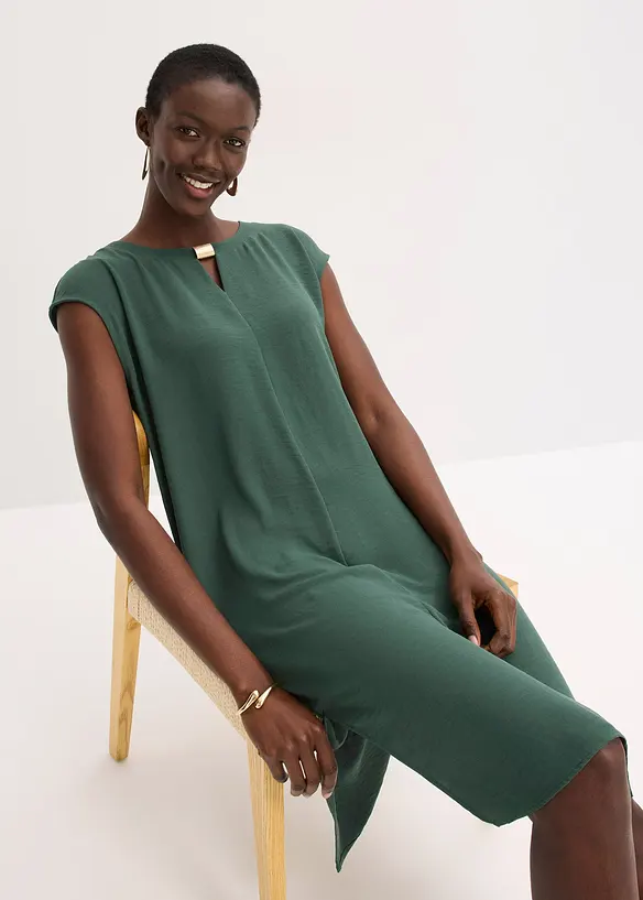 Robe en matière texturée, bonprix