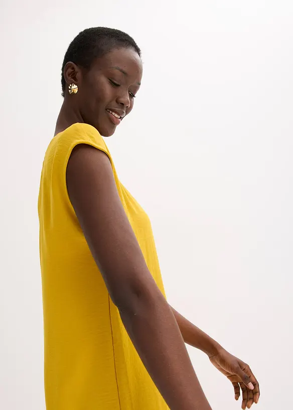 Robe en matière texturée, bonprix