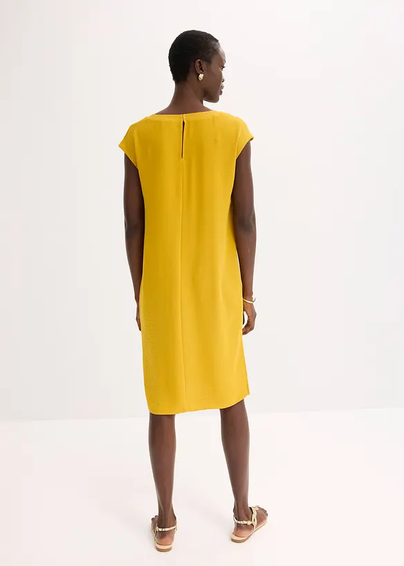 Robe en matière texturée, bonprix