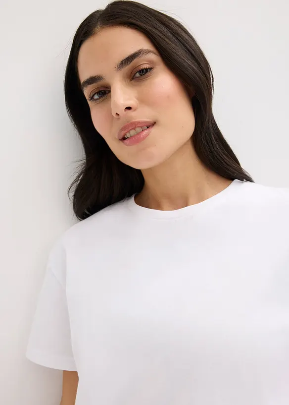 Pyjashort avec short tissé, bonprix