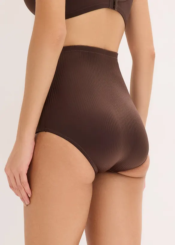 Culotte sculptante avec effet brillant, maintien léger, bonprix