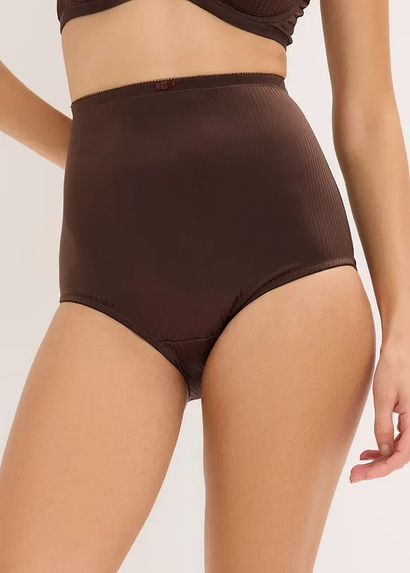 Culotte sculptante avec effet brillant, maintien léger, bonprix