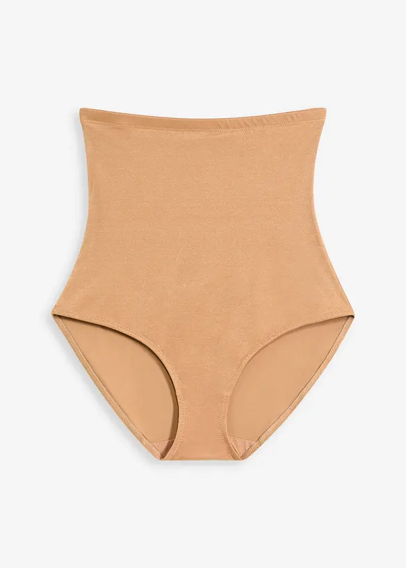 Slip sculptant taille haute en matière brillante, maintien modéré, bonprix