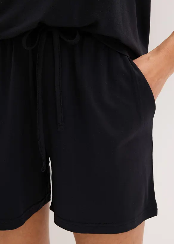 Pyjashort oversize en modal doux, bonprix