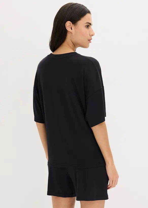 Pyjashort oversize en modal doux, bonprix