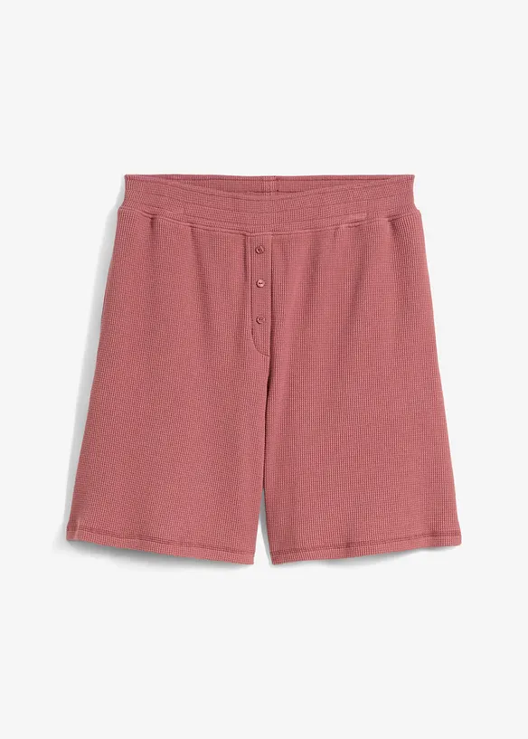 Short 100% coton avec taille élastiquée, bonprix