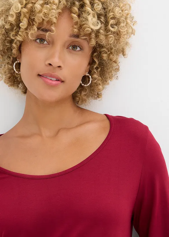 T-shirt en viscose douce, bonprix