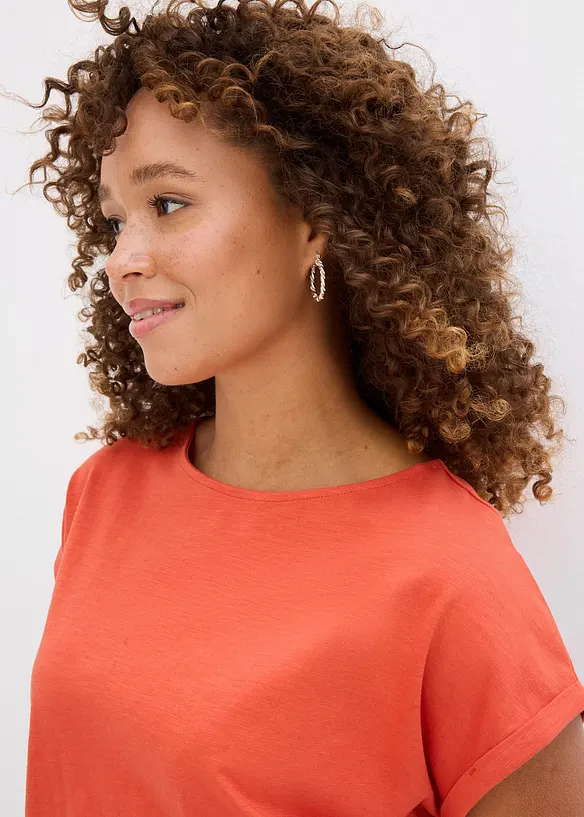 Lot de 2 T-shirts 100% coton, bonprix