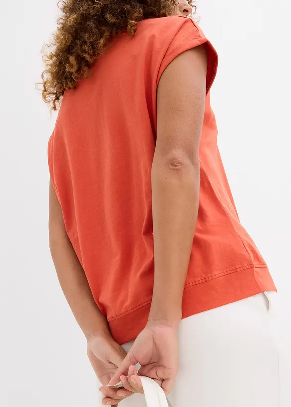 Lot de 2 T-shirts 100% coton, bonprix