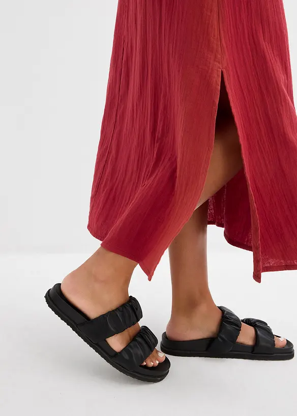 Jupe longue en gaze de coton, bonprix